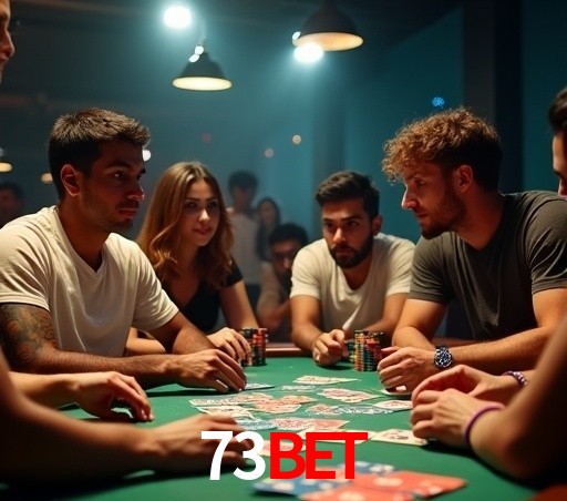 Interface moderna da plataforma 73BET